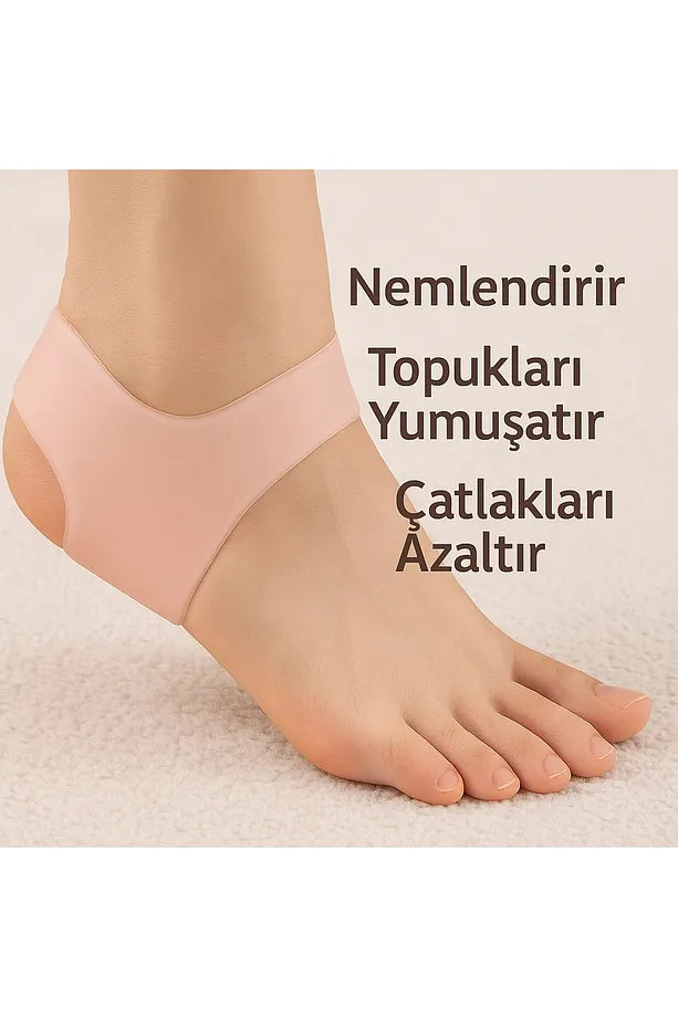 Silikon Topuk Çorabı