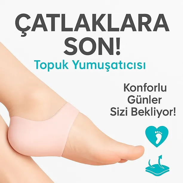 Silikon Topuk Çorabı