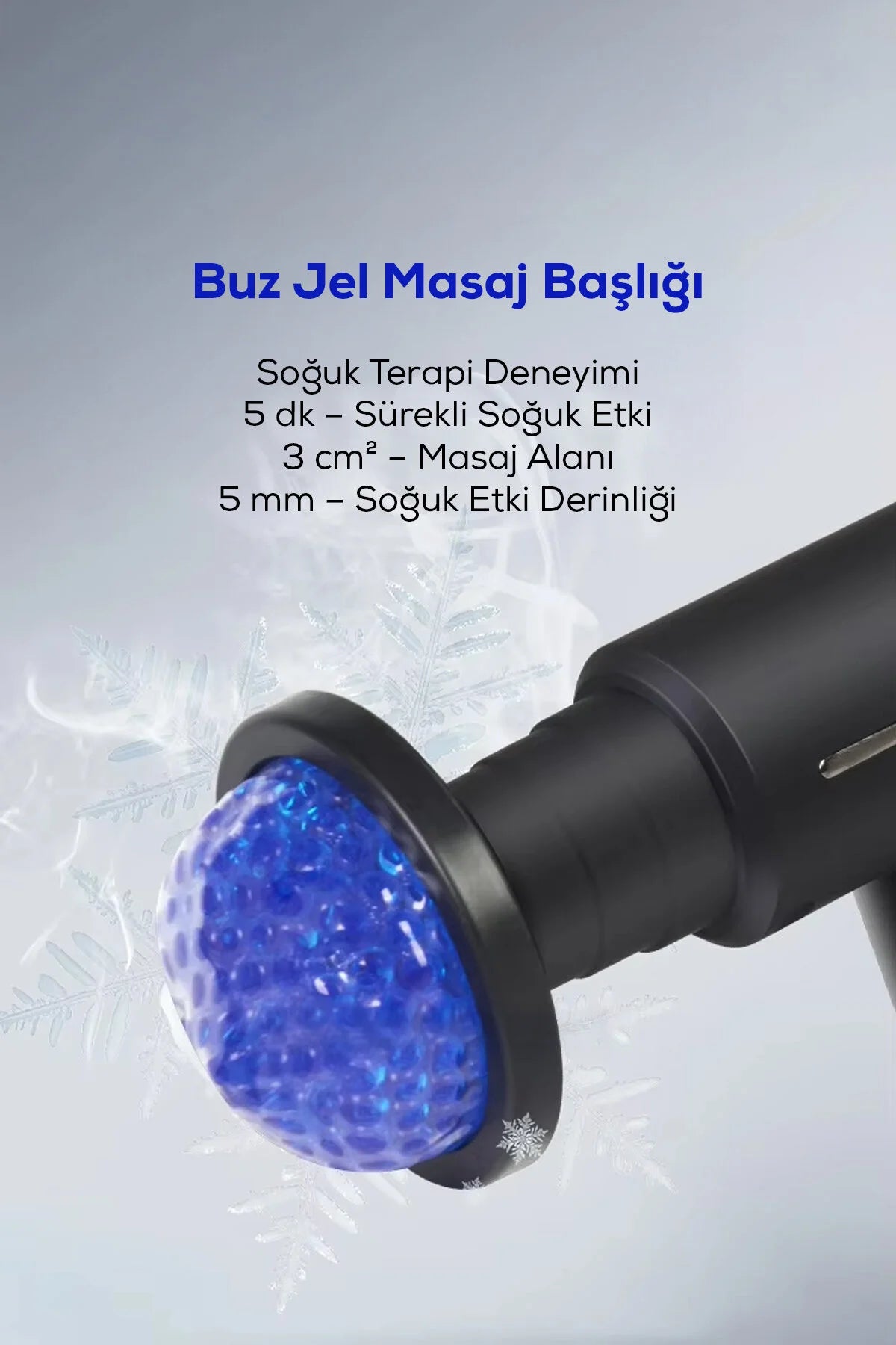 Sıcak Soğuk Terapili & Kas Ağrısı Giderici Sıcak Masaj Tabancası