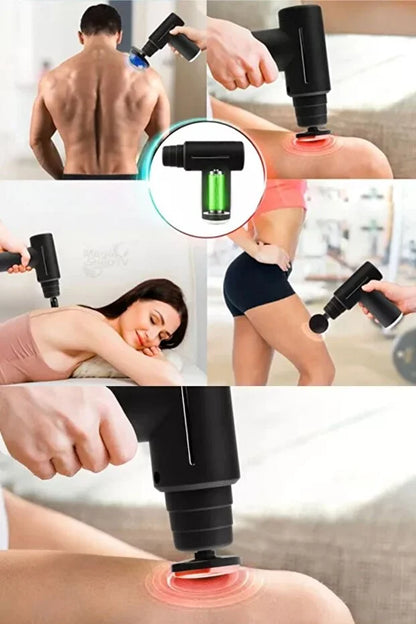 Sıcak Soğuk Terapili & Kas Ağrısı Giderici Sıcak Masaj Tabancası