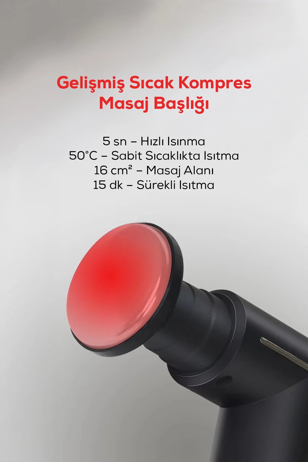 Sıcak Soğuk Terapili & Kas Ağrısı Giderici Sıcak Masaj Tabancası