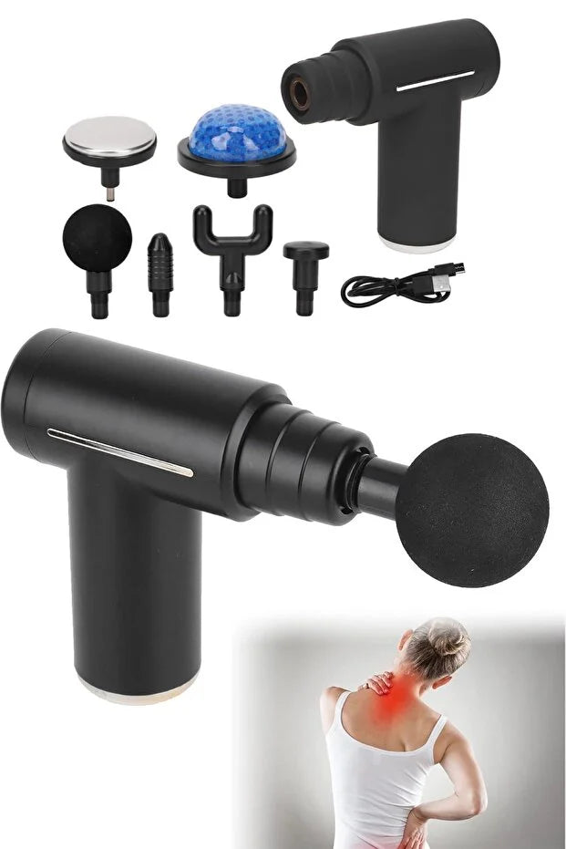 Sıcak Soğuk Terapili & Kas Ağrısı Giderici Sıcak Masaj Tabancası